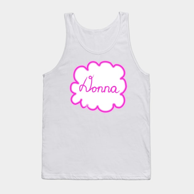 Donna. Female name. Tank Top by grafinya